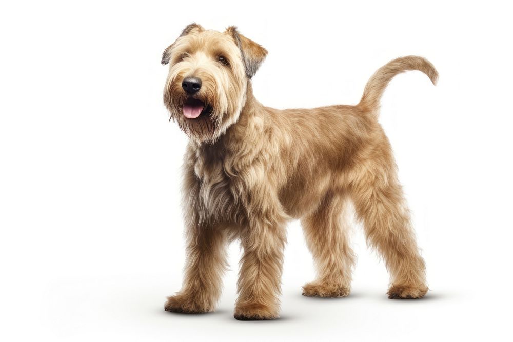 Soft coated wheaten terrier mammal animal dog. AI generated Image by rawpixel.