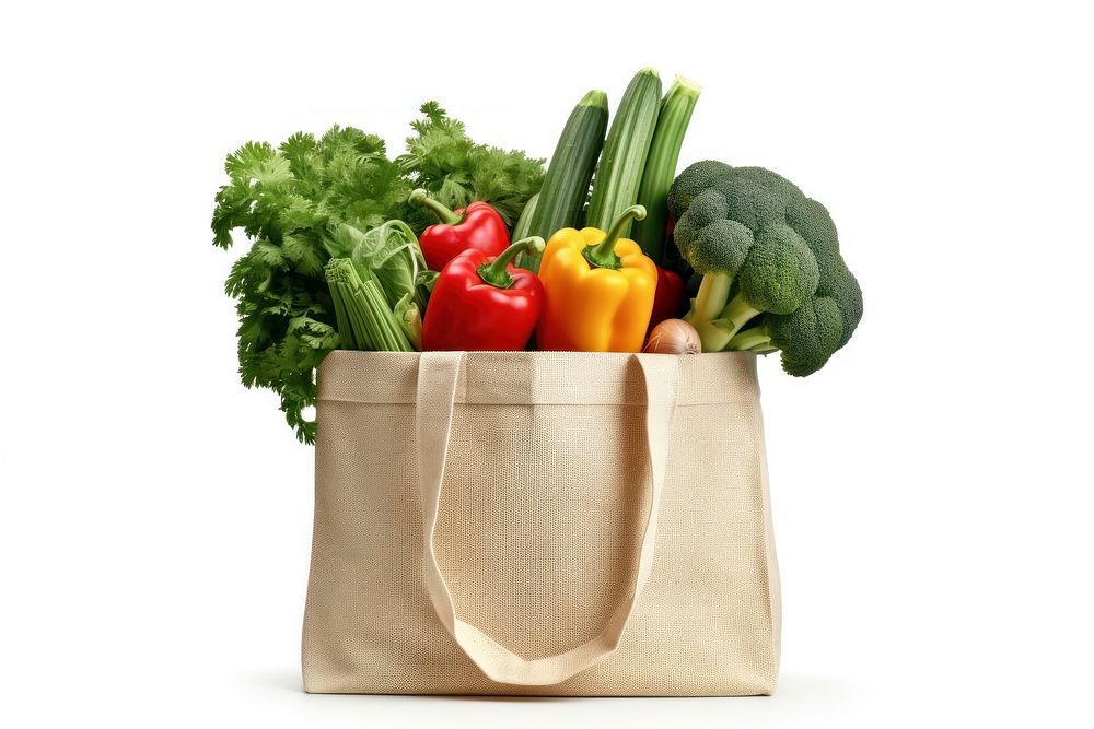 Bag vegetable handbag plant. AI generated Image by rawpixel.