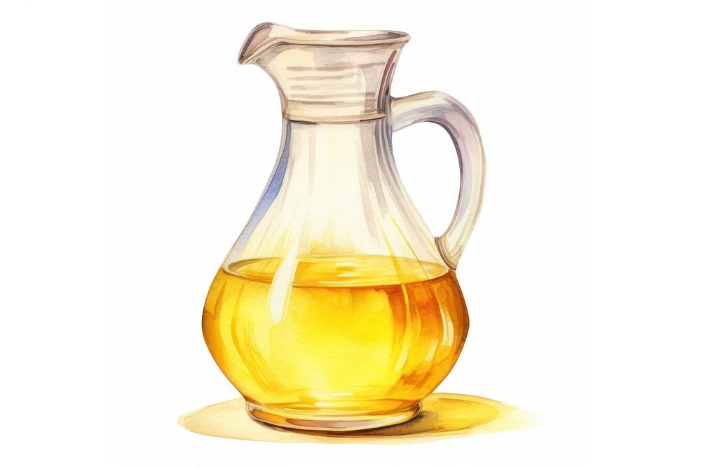 Bottle jug white background refreshment. AI generated Image by rawpixel.