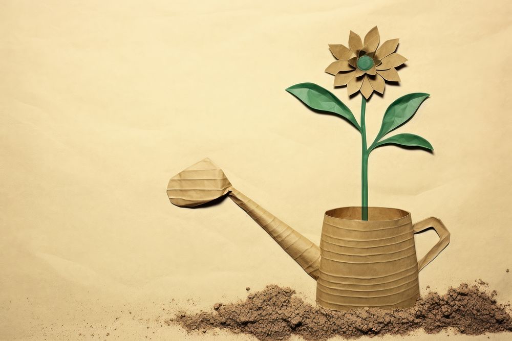 Plant creativity fragility growth. AI generated Image by rawpixel.