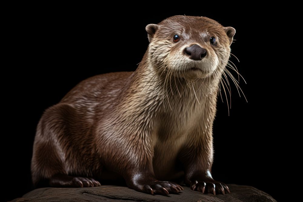 Otter wildlife animal mammal. 