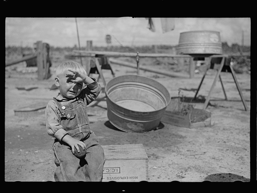 [Untitled photo, possibly related to: The Foster farm unit. Irwinville Farms, Georgia]. Sourced from the Library of Congress.