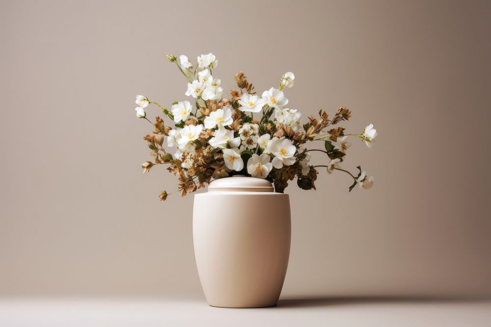 Flower blossom plant white. AI generated Image by rawpixel.