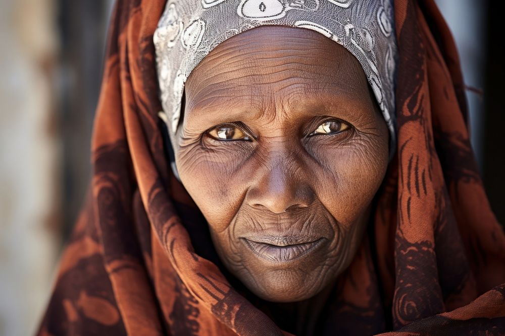 Adult tribe woman homelessness. AI generated Image by rawpixel.