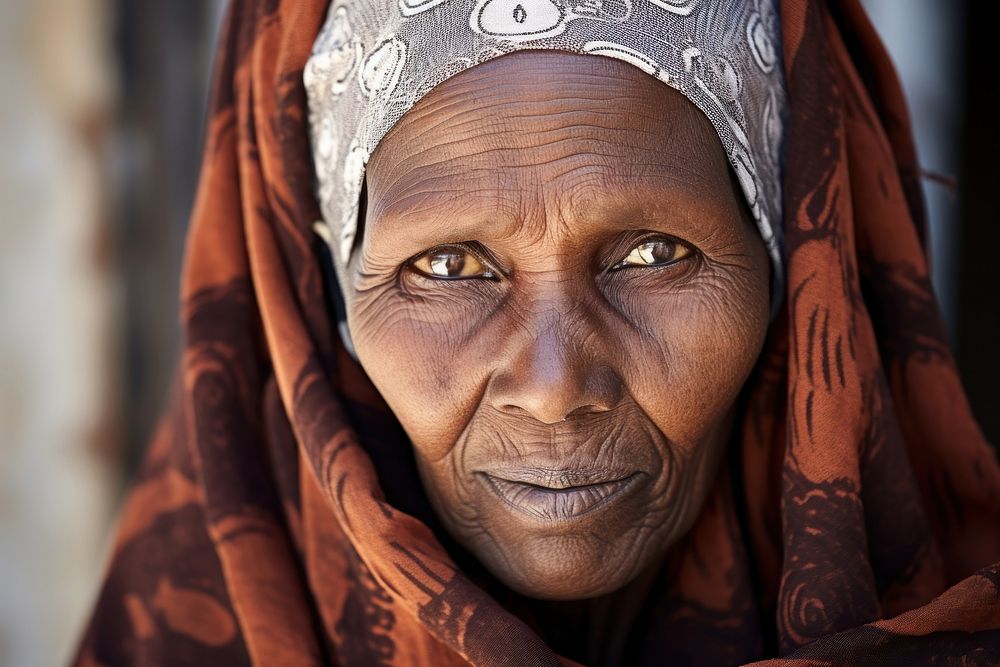 Adult tribe woman homelessness. 