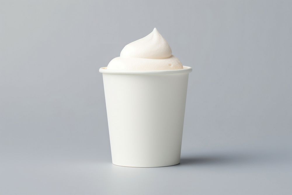 Cream dessert white milk. AI generated Image by rawpixel.