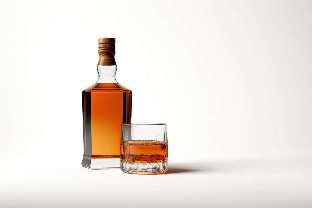 Bottle perfume whiskey whisky. AI generated Image by rawpixel.