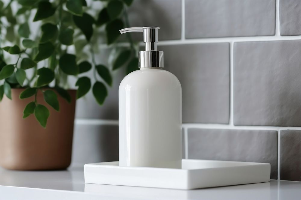 Bottle bathroom perfume container. AI generated Image by rawpixel.