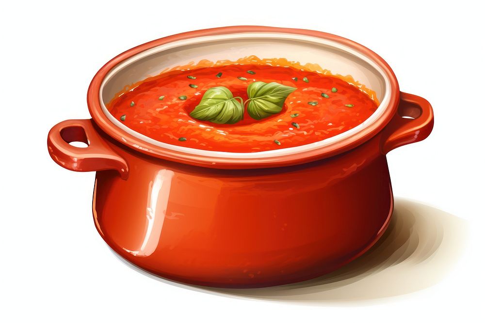 Tomato food soup stew. AI generated Image by rawpixel.