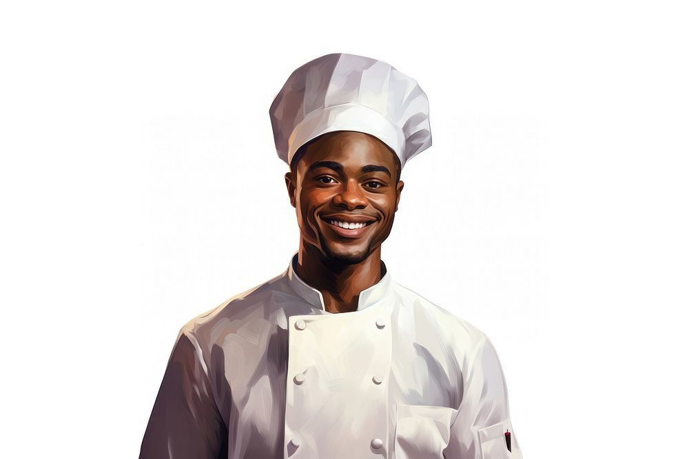 Chef smiling adult male. AI generated Image by rawpixel.