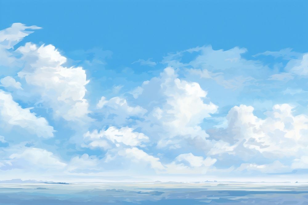 Sky backgrounds outdoors horizon. AI generated Image by rawpixel.