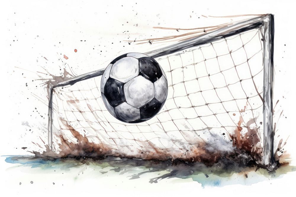 Ball football sports soccer. AI generated Image by rawpixel.