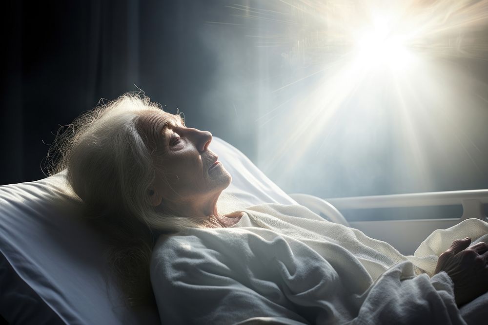 Hospital light adult woman. AI generated Image by rawpixel.