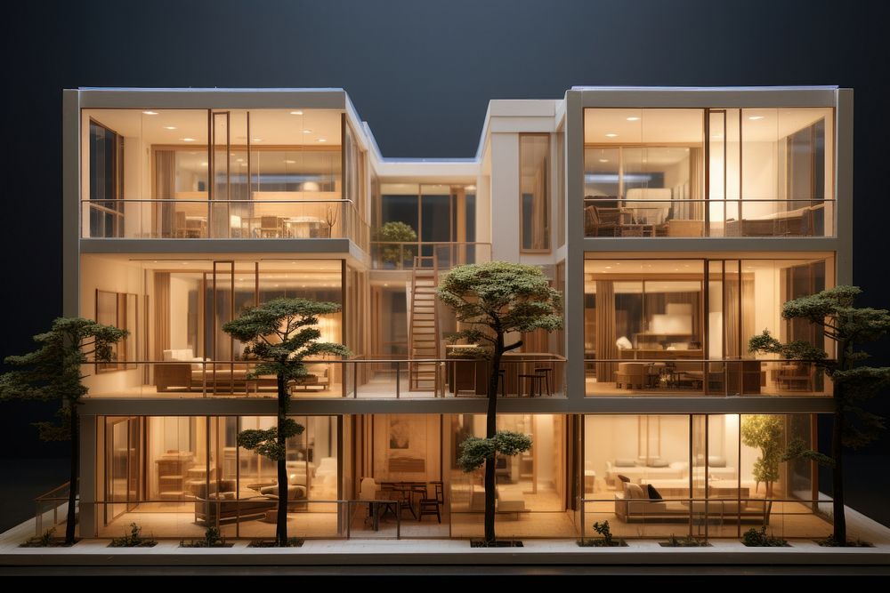 Architecture building window house. AI generated Image by rawpixel.
