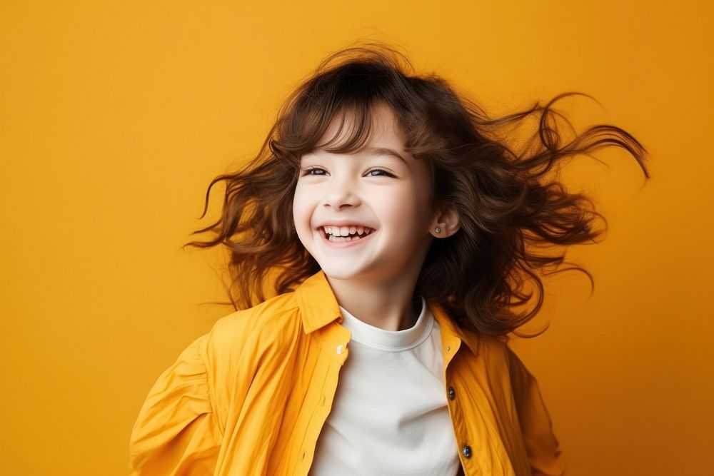 Cheerful portrait laughing smile. AI generated Image by rawpixel.