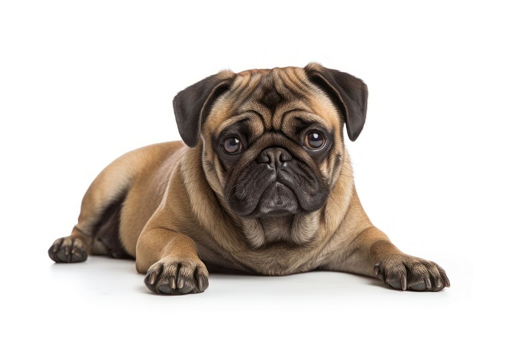 Dog mammal animal pug. AI generated Image by rawpixel.