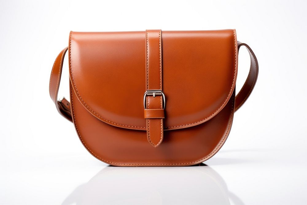 Bag handbag purse white background. AI generated Image by rawpixel.