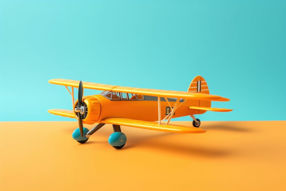Aircraft airplane vehicle biplane. AI generated Image by rawpixel.