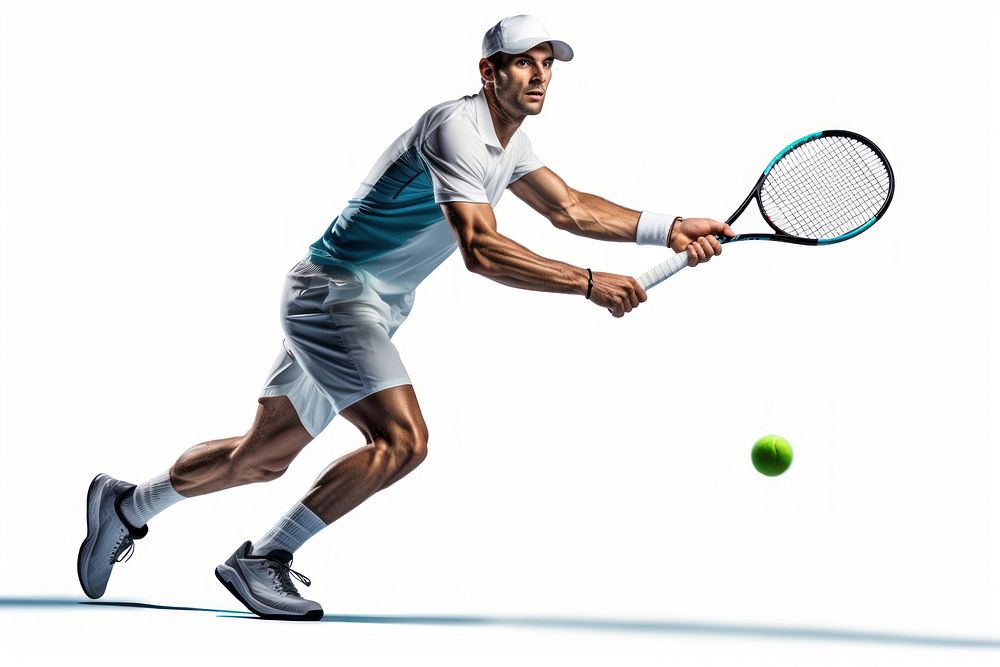 Tennis footwear sports racket. AI generated Image by rawpixel.