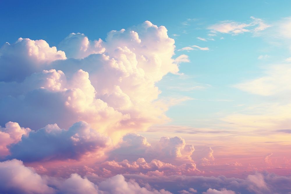 Sky backgrounds outdoors nature. AI generated Image by rawpixel.