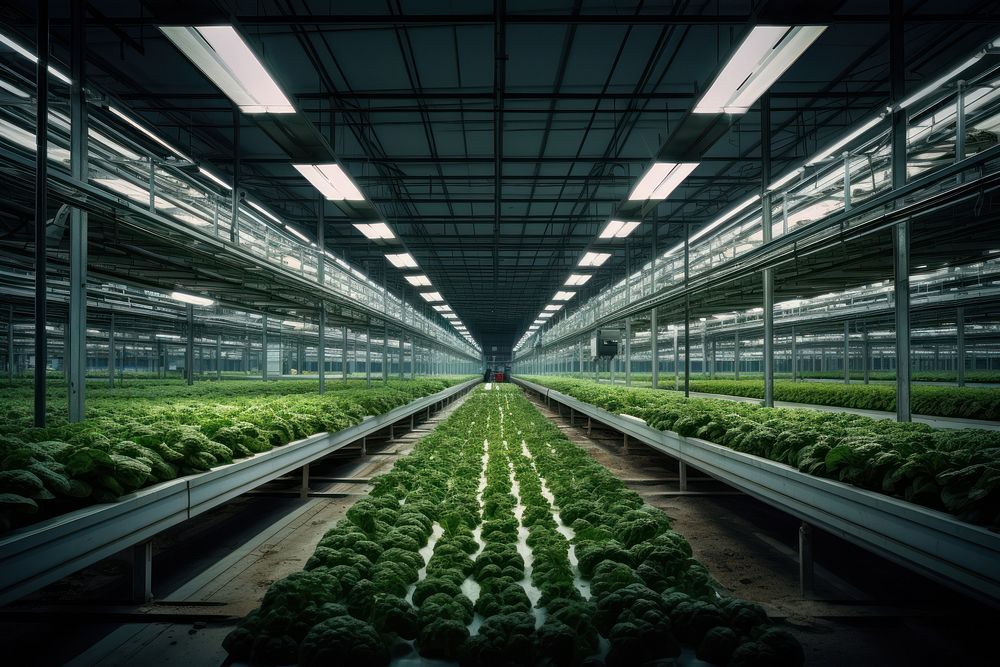 Architecture agriculture greenhouse gardening. AI generated Image by rawpixel.