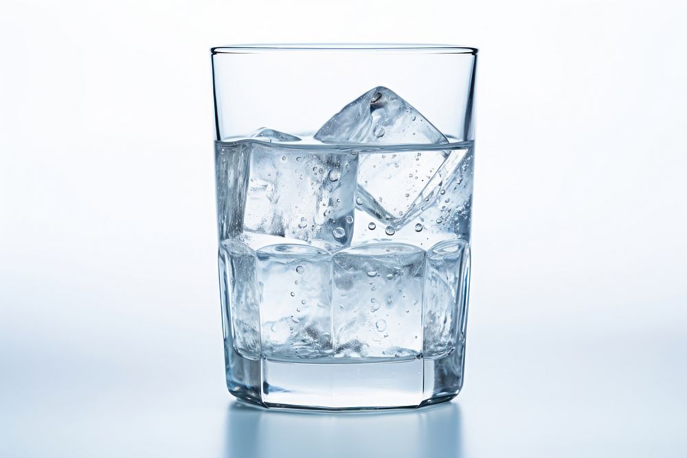 Glass ice white background transparent. AI generated Image by rawpixel.