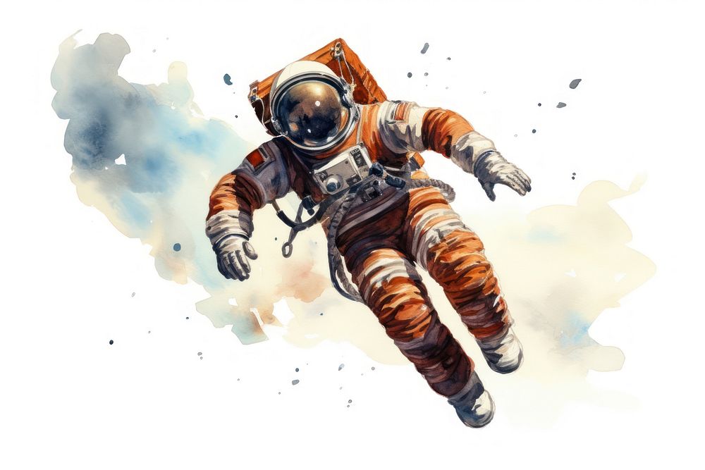 Astronaut space transportation protection. AI generated Image by rawpixel.