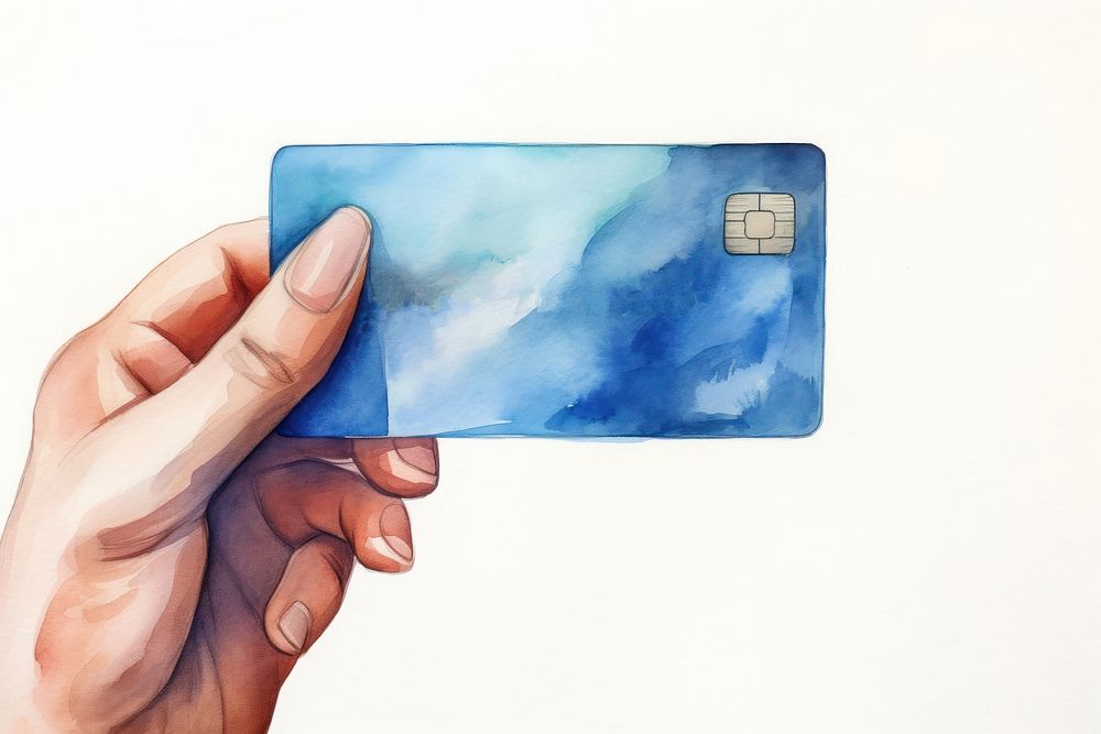 Holding hand credit card technology. AI generated Image by rawpixel.