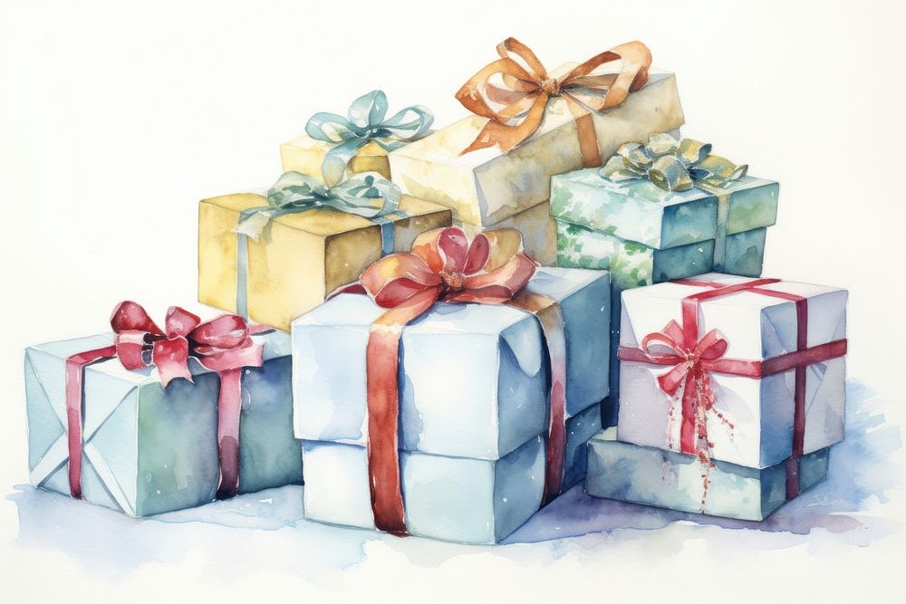 Present paper gift box. AI generated Image by rawpixel.