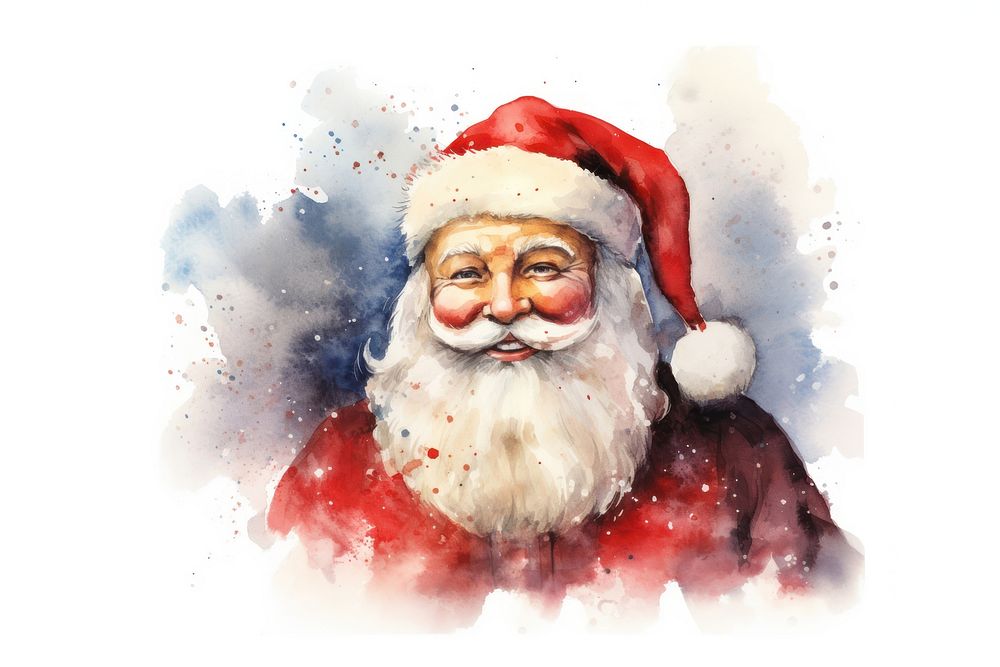 Portrait santa claus celebration photography. AI generated Image by rawpixel.
