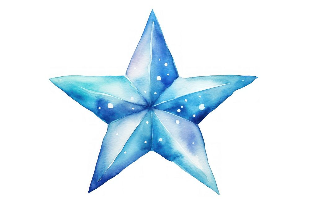 Symbol shape paper star. AI generated Image by rawpixel.