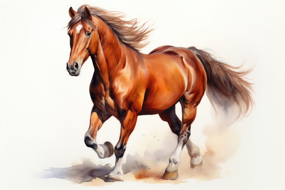 Horse Stallion Animal Mammal. Ai 