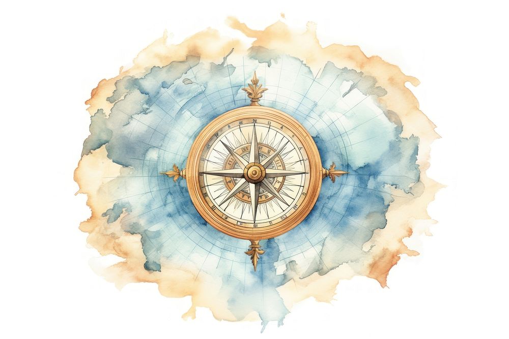 Creativity accuracy pattern compass. AI generated Image by rawpixel.