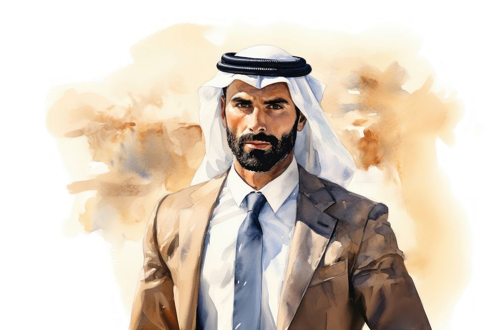 Portrait adult tie man. AI generated Image by rawpixel.