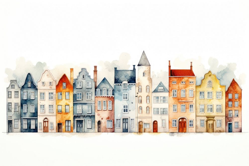 Building architecture house city. AI generated Image by rawpixel.