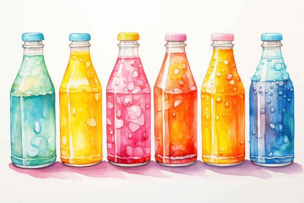Bottle drink soda refreshment. AI generated Image by rawpixel.