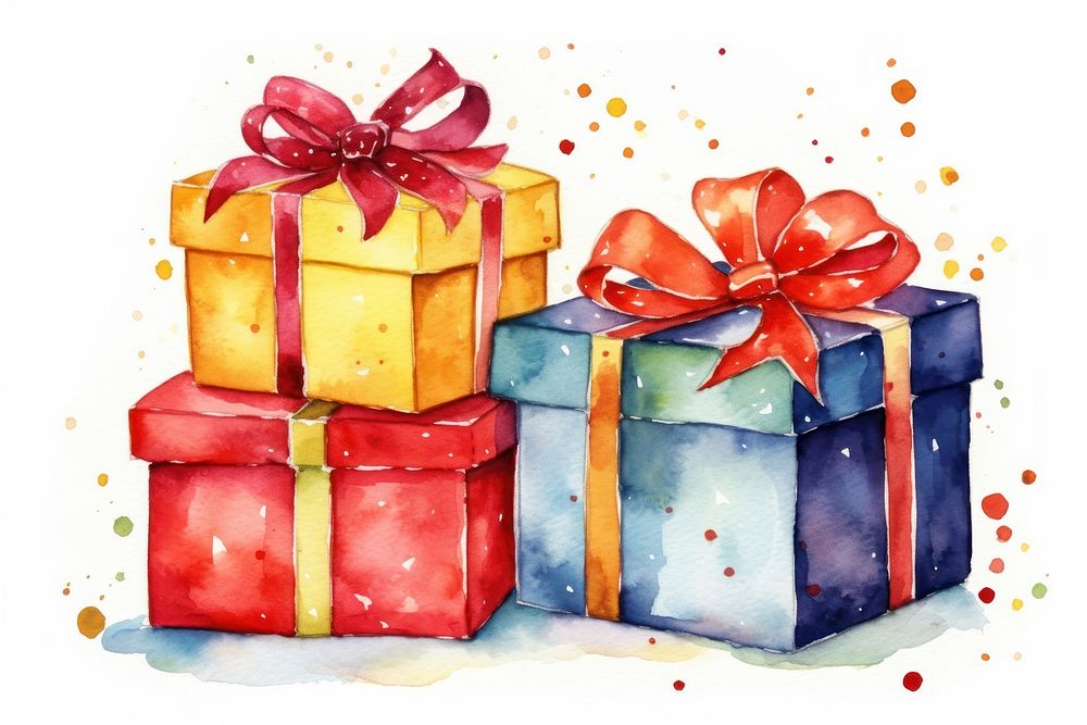 Present paper gift celebration. AI generated Image by rawpixel.