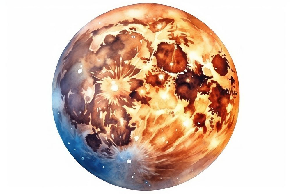 Universe astronomy sphere planet. AI generated Image by rawpixel.