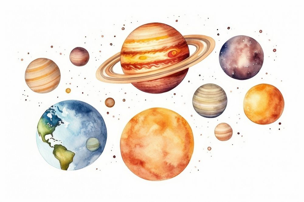 Astronomy universe planet space. AI generated Image by rawpixel.