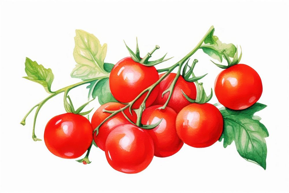 Tomato vegetable cherry fruit. 