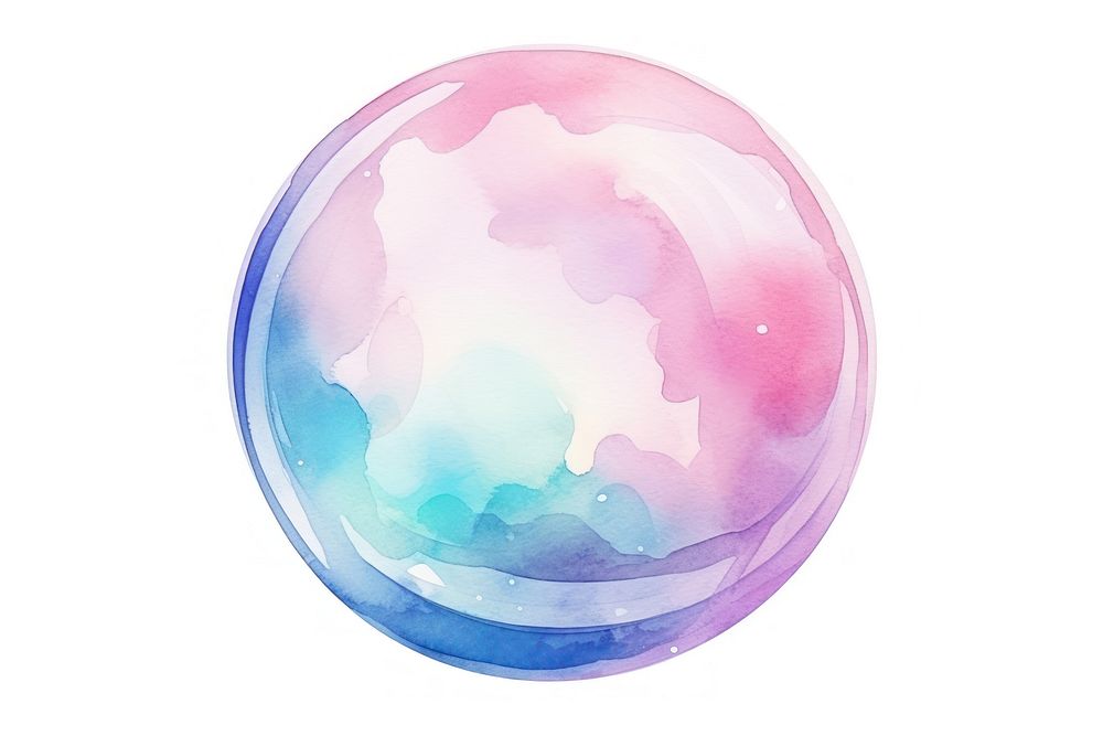Sphere bubble creativity astronomy. AI generated Image by rawpixel.