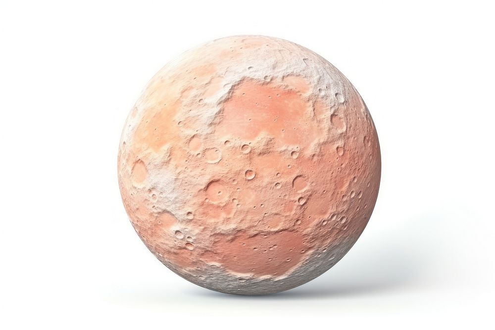 Space moon egg white background. AI generated Image by rawpixel.