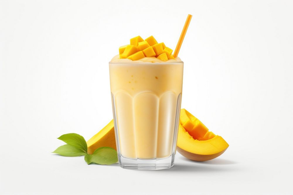 Smoothie milkshake drink mango. AI generated Image by rawpixel.
