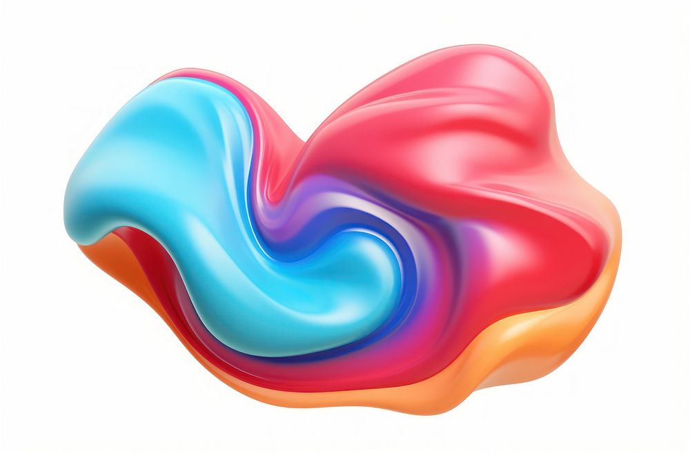 Shape candy white background confectionery. AI generated Image by rawpixel.