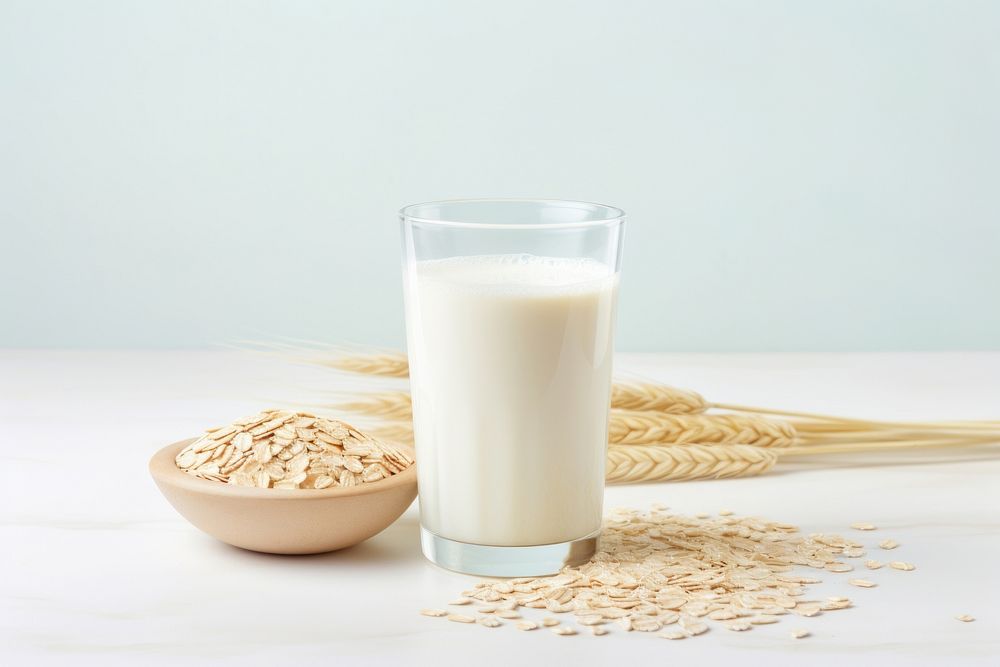 Milk beverage produce dairy. AI generated Image by rawpixel.