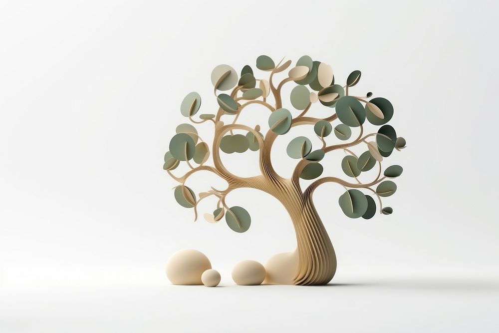 Tree plant wood egg. AI generated Image by rawpixel.