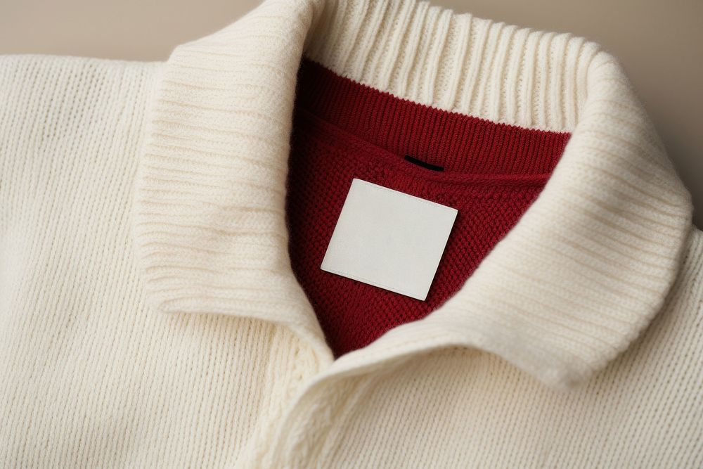 Sweater text outerwear clothing. 