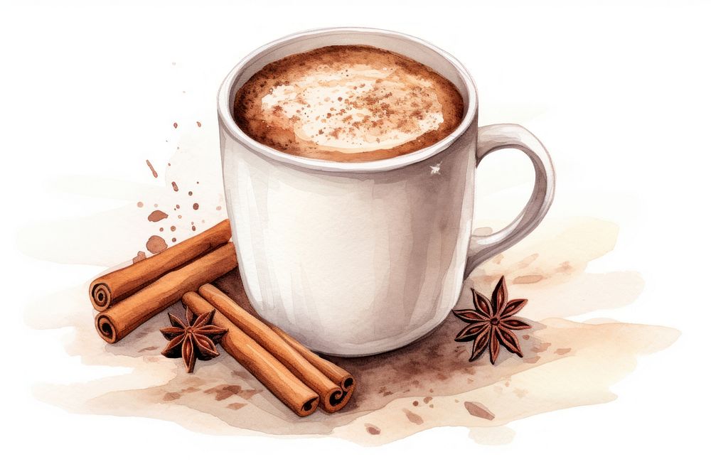Mug chocolate coffee drink. AI generated Image by rawpixel.