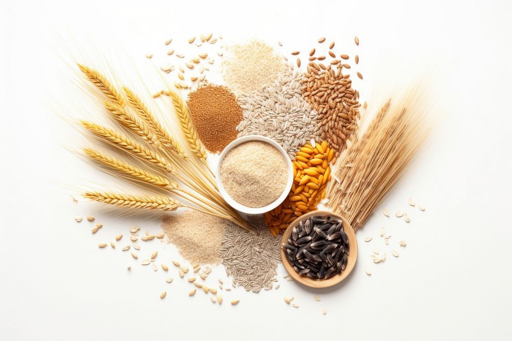 Food produce wheat grain. AI generated Image by rawpixel.