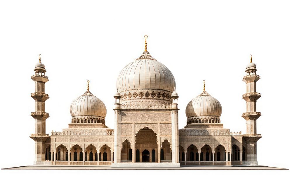 Dome architecture building mosque. AI generated Image by rawpixel.
